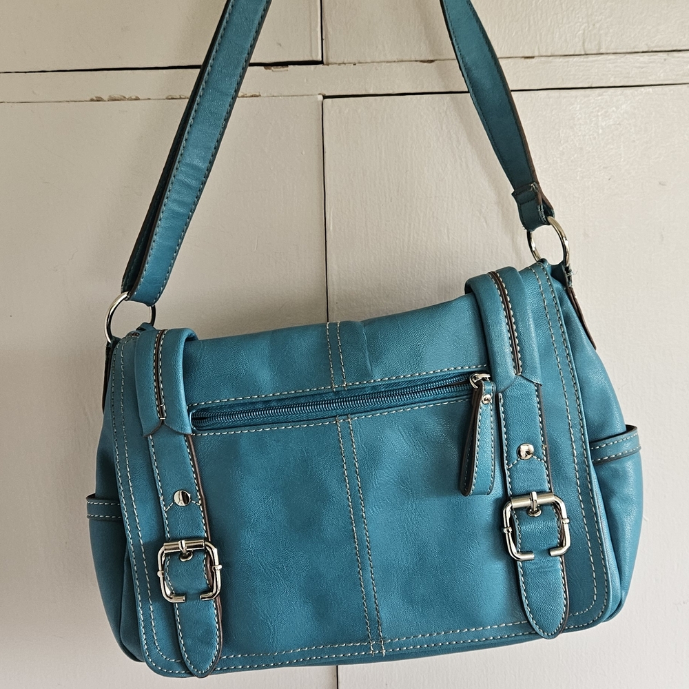 Relic Stylish Teal Blue Shoulder Bag - Picture 12 of 12
